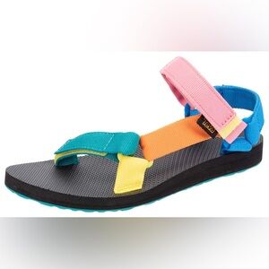 NWOT Teva Multicolor Strappy Sandals